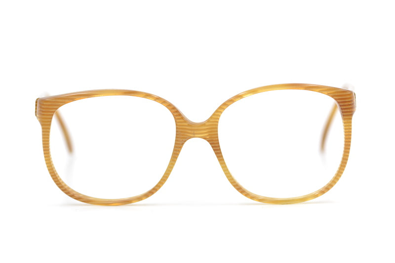 L'AMY Gigi brown vintage glasses. 80s vintage glasses. Women's glasses online UK. Women's square glasses. Women's prescription glasses. 