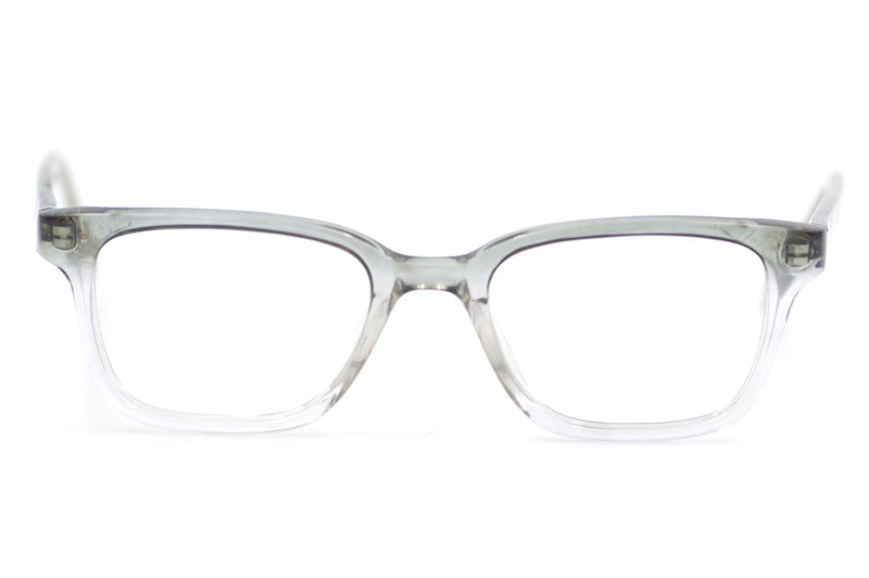 David Cox 01 vintage glasses. Mens vintage glasses. Grey and crystal acetate glasses. Mens retro glasses.  