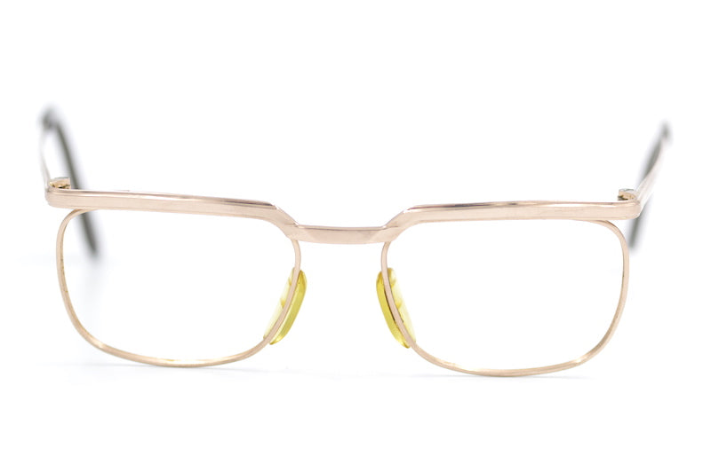 Optima vintage glasses. Mens vintage glasess. Gold vintage glasses. 70s Vintage glasses. Mens retro glasses. 