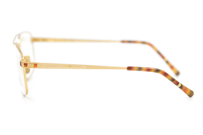 Metzler 7327 vintage glasses. Mens vintage glasses. High quality glasses. Luxury eyewear. Retro glasses. Gold aviators. 