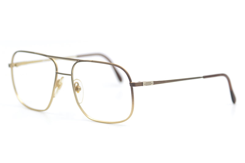 Studio Metallic 144 899 Vintage Glasses. 80s Vintage Glasses. Vintage eyeglasses. 80s Eyeglasses. House of Gucci Glasses.
