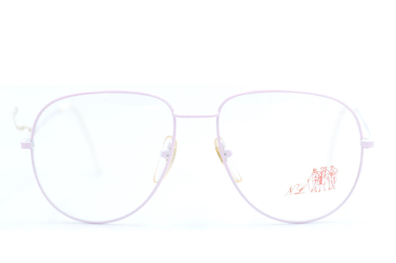 Nouvelle Ligne 180 Vintage Glasses. Ladies Vintage Glasses. Baby pink vintage glasses. 80s. Vintage Glasses. 