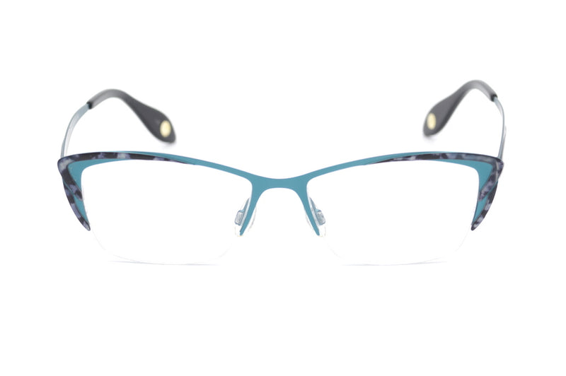 Fysh 3524 glasses, green vintage glasses, green cat eye glasses