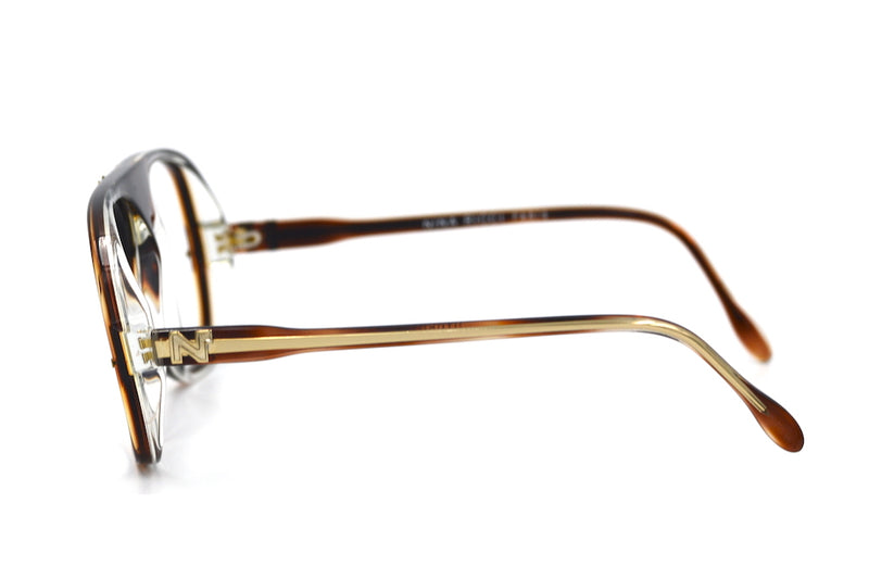 Nina Ricci 1316 M052 vintage glasses. Mens vintage glasses. Mens designer glasses. Mens stylish eyewear. Nina Ricci glasses. Vintage Nina Ricci. 70's Vintage Glasses. 