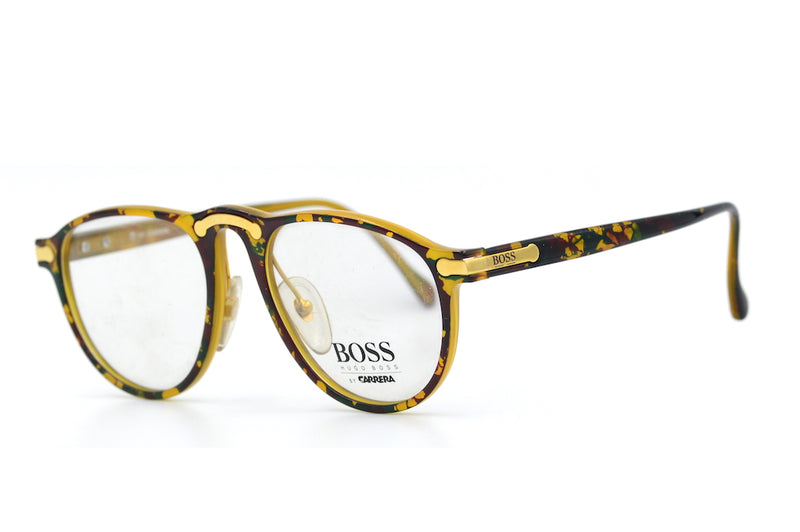 Hugo Boss by Carrera 5111 35 Vintage Glasses. Mens Vintage Glasses. Aviator Glasses. Green Glasses. Green Vintage Glasses. Designer Vintage Glasses. Mens Vintage Fashion. Mens Designer Glasses. Mens Stylish Glasses. Rare Vintage Glasses. 
