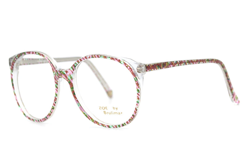Zoe by Brulimar 2235. Oversized Glasses. Vintage Oversized Glasses. 1980's Vintage Glasses. Sustainable Glasses. Stylish Glasses. Vintage Eyeglasses. 1980's Eyeglasses. Sustainable Eyeglasses.