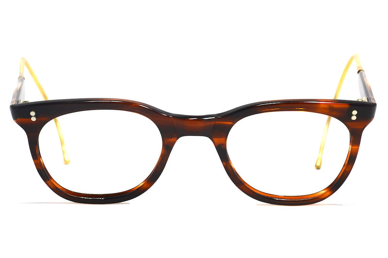 Original vintage 1960's nhs glasses brown tortoiseshell with curl sides