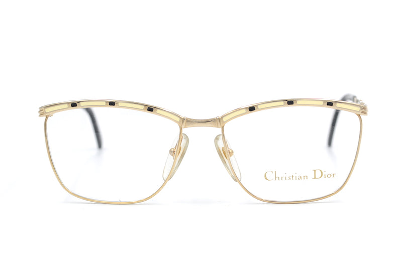 Christian Dior 2720 47 Vintage Glasses. 1980's Christian Dior. Ladies Vintage Glasses. Christian Dior Glasses. Rare Vintage Glasses. Luxury Designer Glasses. Luxury Eyewear. Sustainable Fashion.
