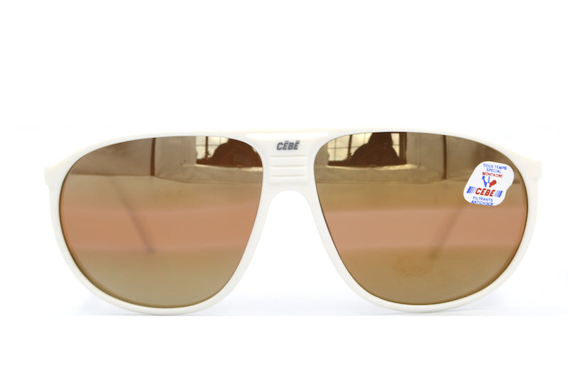 Cébé Vintage Sunglasses. Mens Vintage Sunglasses. Mirrored Sunglasses. Ski and Snowboard Sunglasses. 