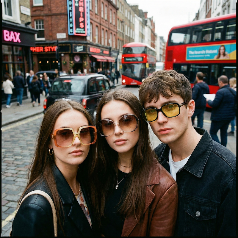 70s Style Vintage Glasses and Sunglasses