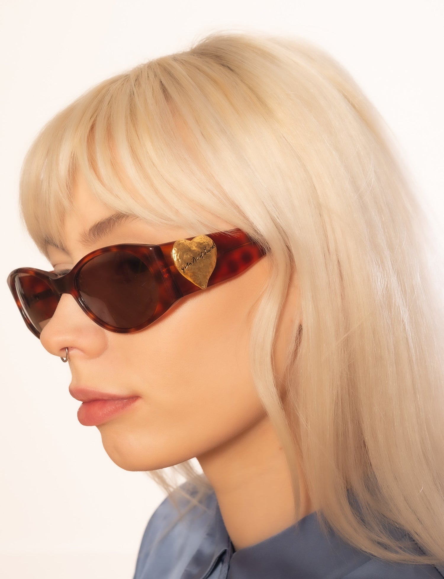 Valentines Day YSL Hearts Sunglasses Collection