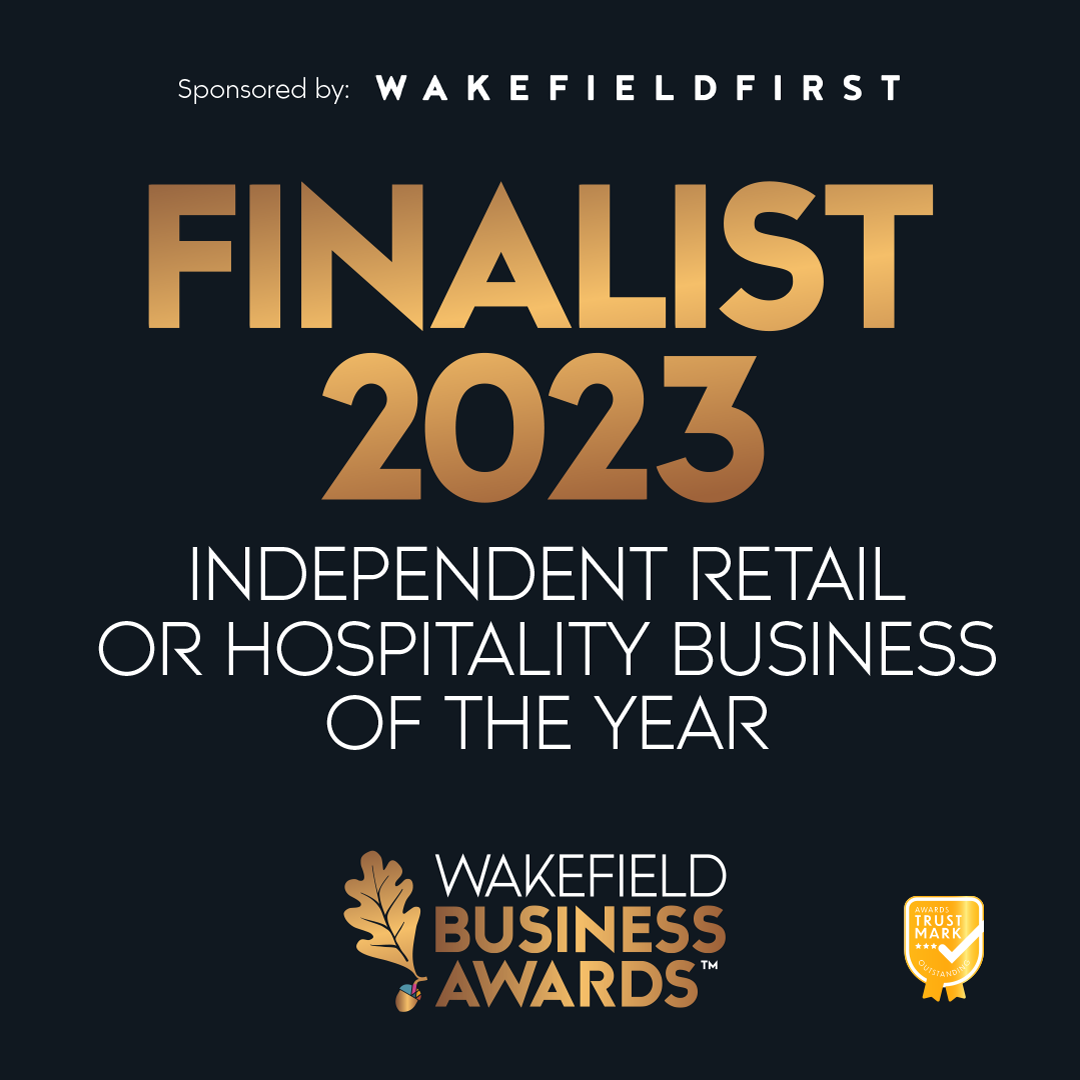 Celebrating being finalists in the Wakefield Business Awards 2023