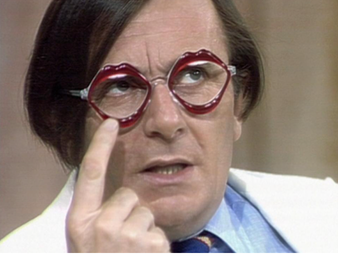 Barry Humphries, Dame Edna Everage glasses. Lips glasses.