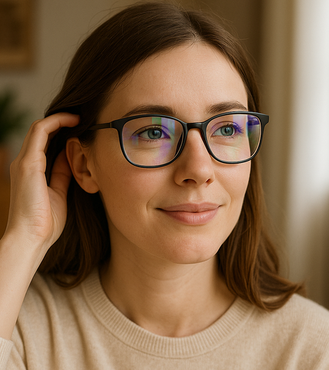 Benefits of anti reflective lenses in glasses