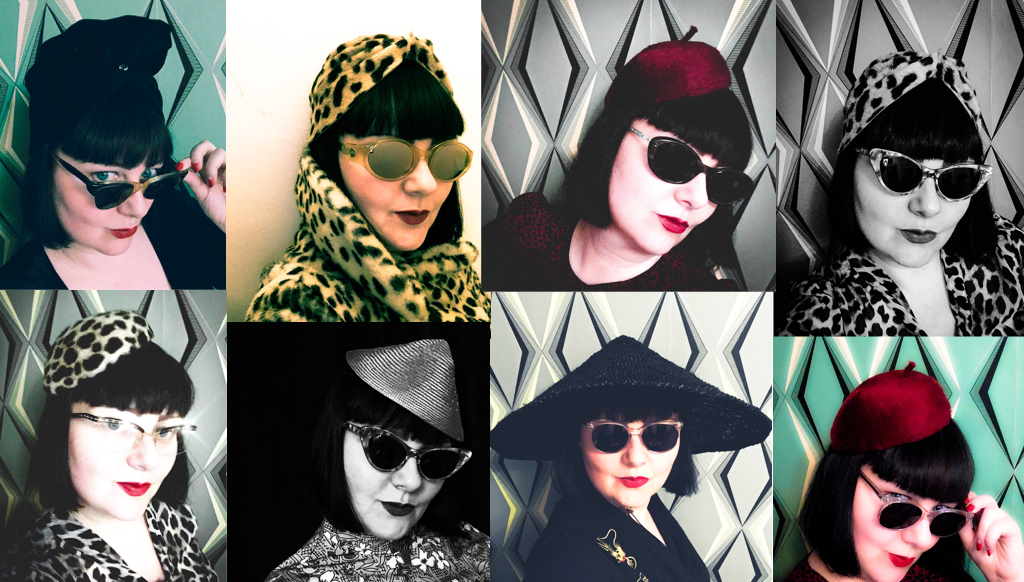 pyewacket millinery vintage glasses retro spectacle