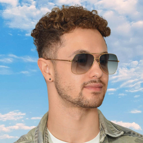 Top Gun Inspired Aviator Sunglasses