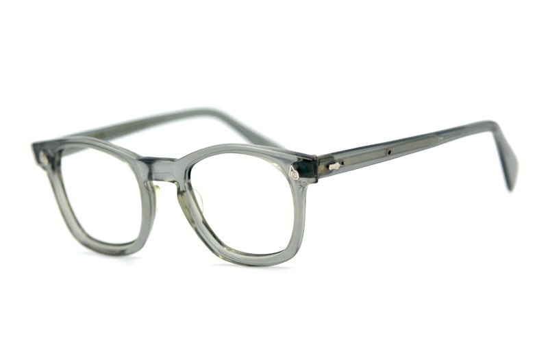 AO Flexi Fit grey vintage safety glasses. 
