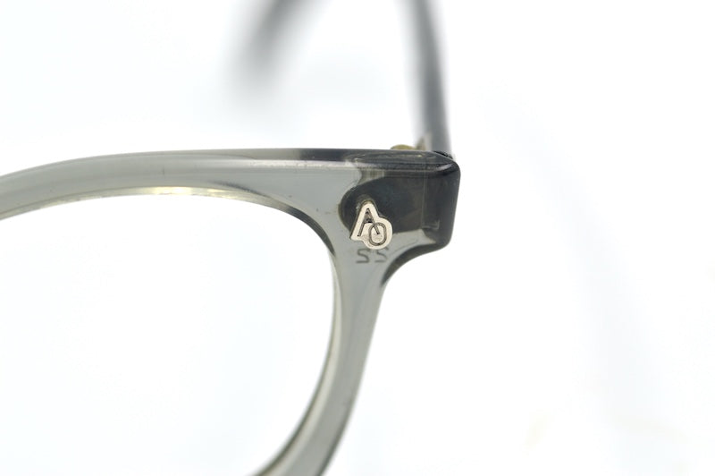 AO Flexi Fit grey vintage safety glasses. 