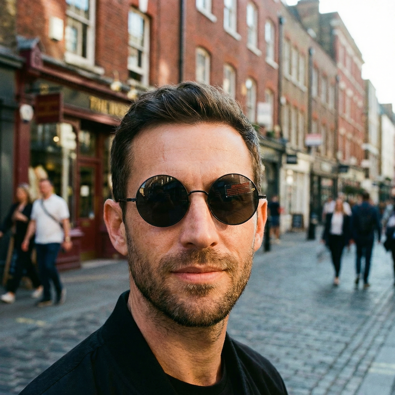American Optical Skymaster Round Vintage Sunglasses. Skymaster Sunglasses. Liam Gallagher round sunglasses. John Lennon round sunglasses.