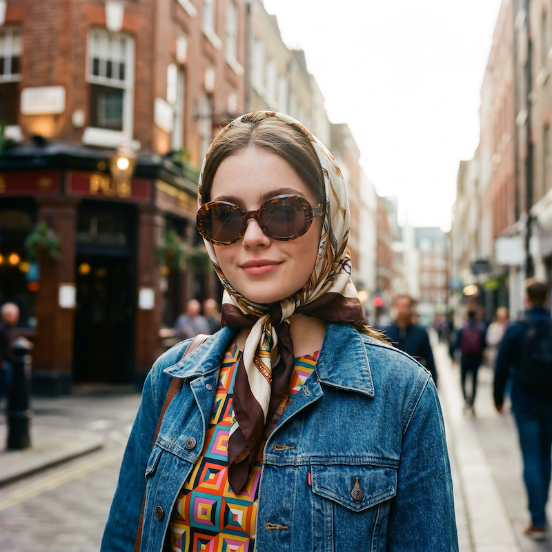 Aurora women's 60s style mod sunglasses