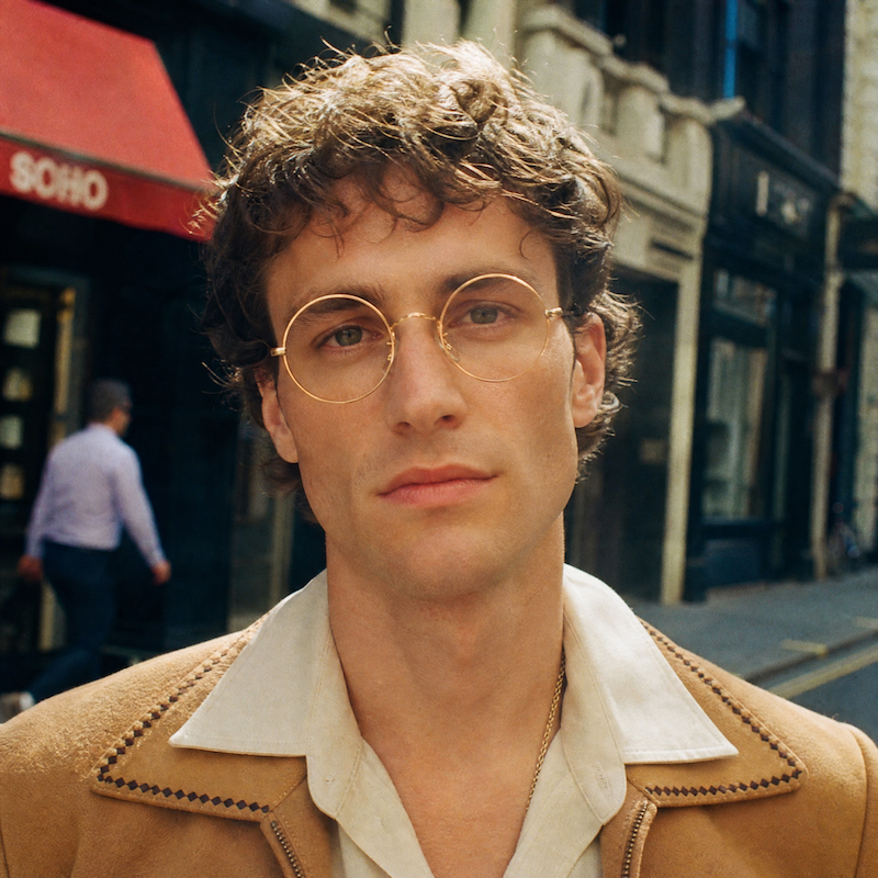 B.O.I.C Round Vintage Glasses. Men's 40s style round glasses.