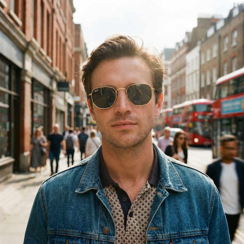 Bausch and Lomb Ray-Ban W0980 WVAW Vintage Sunglasses. Rare RayBan Sunglasses. Vintage Sunglasses. B&L Sunglasses. Men's mod style sunglasses.