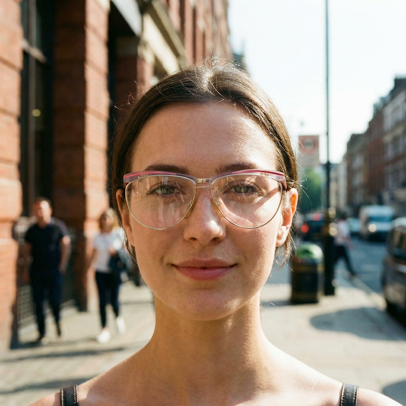 Benetton Rose vintage glasses. Women's Benetton glasses. Retro glasses online.