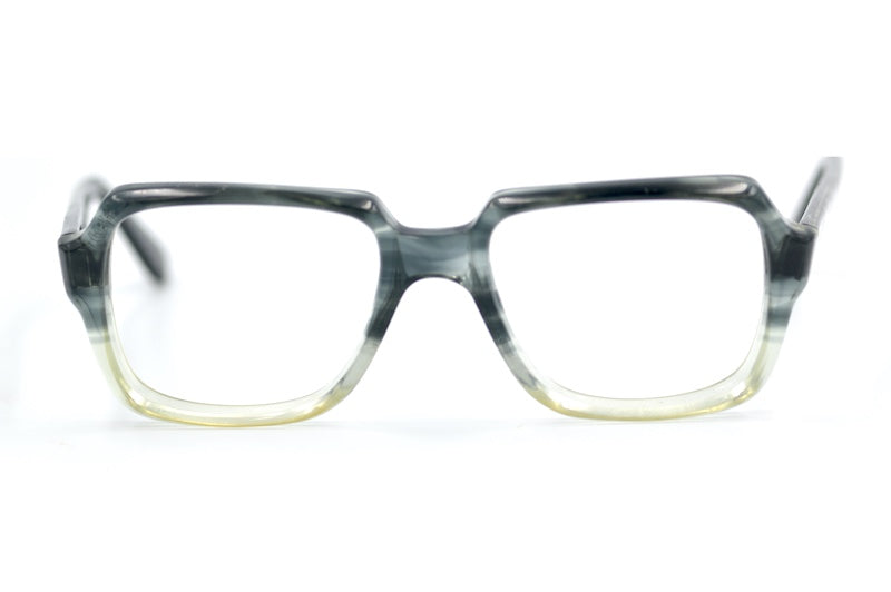 Burford vintage glasses. Men's 60s vintage glasses. Grey square men's vintage glasses. Men's mod style glasses. Men's vintage eyewear. 