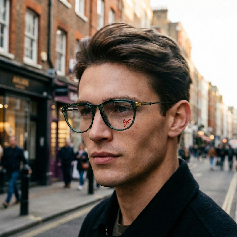 Carrera 5361 vintage glasses. Men's green glasses. Men's Carrera glasses. Vintage Carrera glasses. 80s glasess. Unisex glasses. Women's green glasses. 