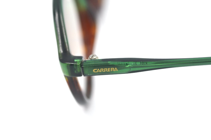 Carrera 5381 green and brown oval vintage glasses. 
