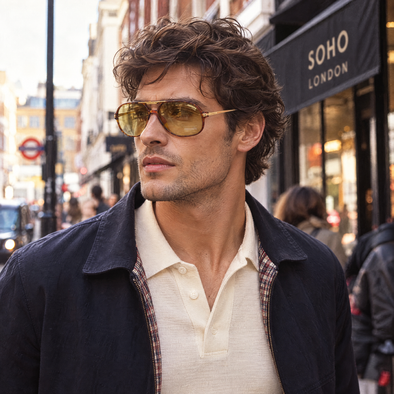 Carrera 5411 Nick Lauda vintage Photochromic sunglasses