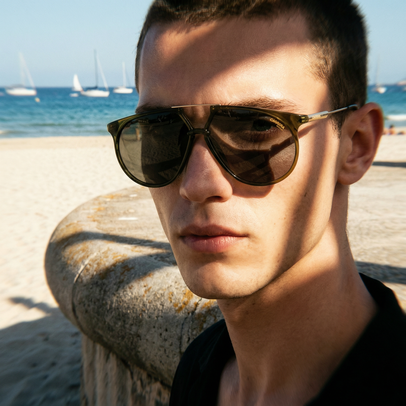 Carrera 5415 sunglasses. Vintage Carrera sunglasses. 80s sunglasses. Brad Pitt Apex style sunglasses. Oversized men's aviator sunglasses.