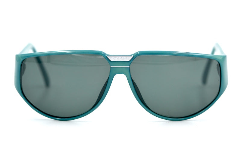 Carrera 5417 60 green oversized vintage sunglasses