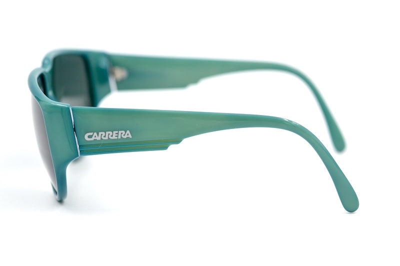 Carrera 5417 60 green oversized vintage sunglasses. Men's Carrera sunglasses. 