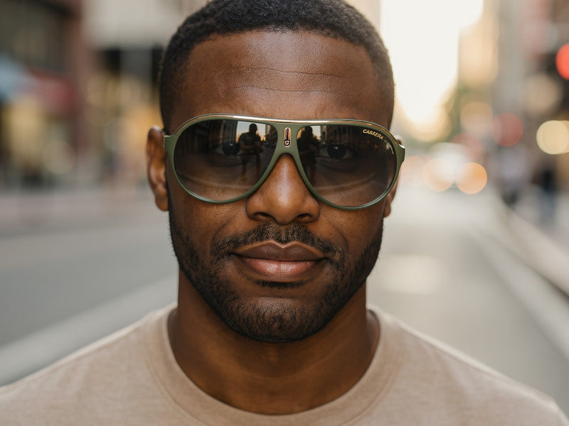 Carrera Rush Sunglasses. Skiing Sunglasses. Mens Carrera Sunglasses. Stylish Sunglasses. Winter sport sunglasses.