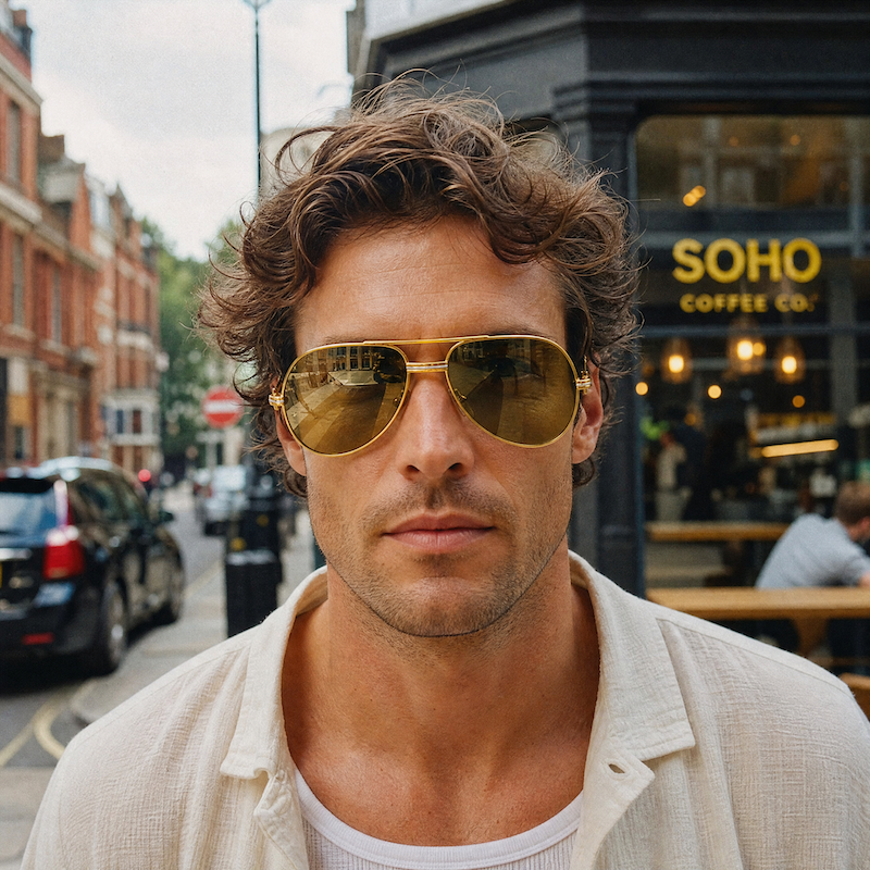 Cartier Vendome Louis Vintage Aviator Sunglasses