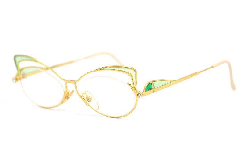 Casanova LC2 Cat Eye Vintage Glasses. Rare vintage glasses. Unique women's glasses. 