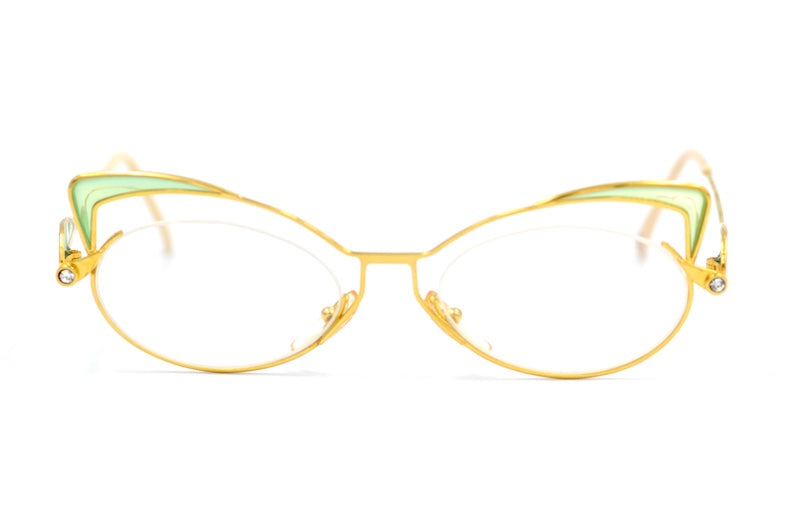 Casanova LC2 Cat Eye Vintage Glasses. Rare vintage glasses. Unique women's glasses. 