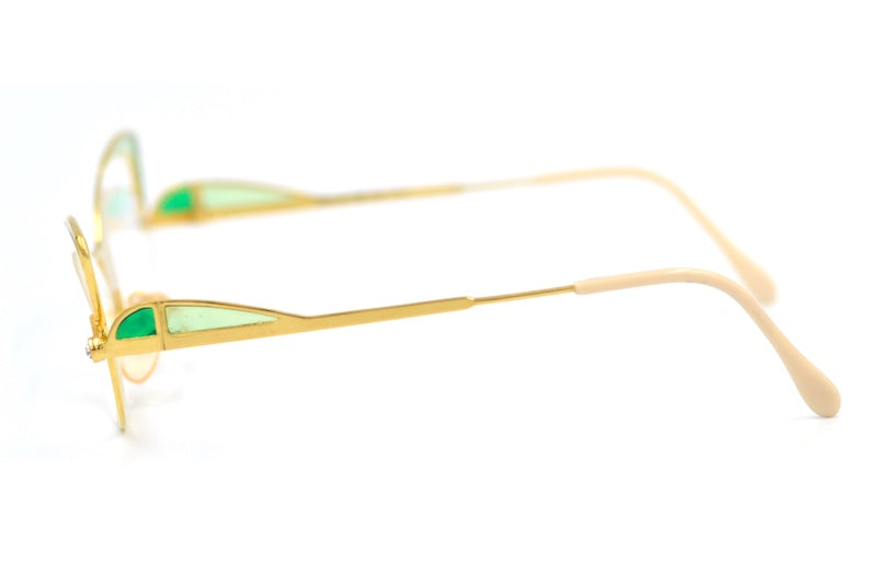 Casanova LC2 Cat Eye Vintage Glasses. Rare vintage glasses. Unique women's glasses. 