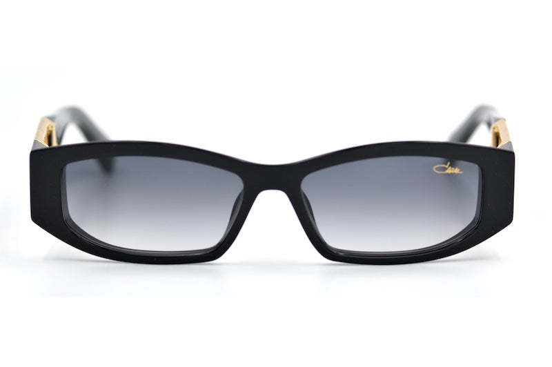 Cazal 8525 001 Women's Black Rectangular Sunglasses UK