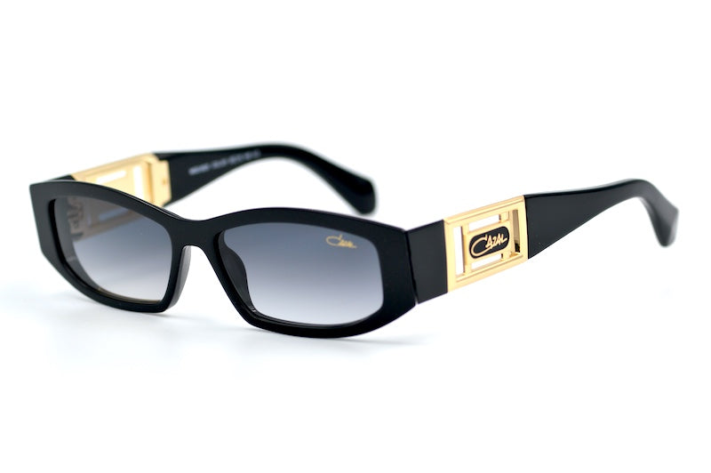 Cazal 8525 001 Women's Black Rectangular Sunglasses UK