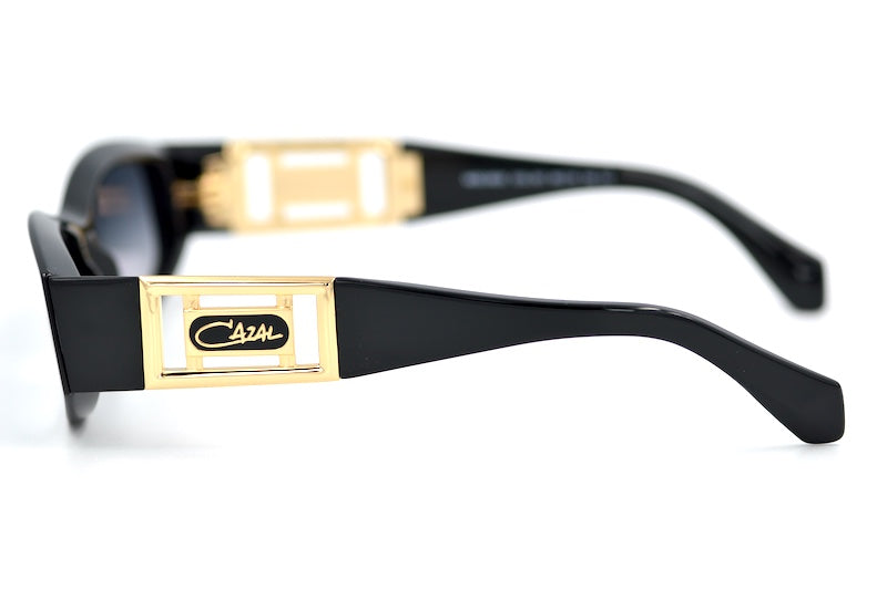 Cazal 8525 001 Women's Black Rectangular Sunglasses UK