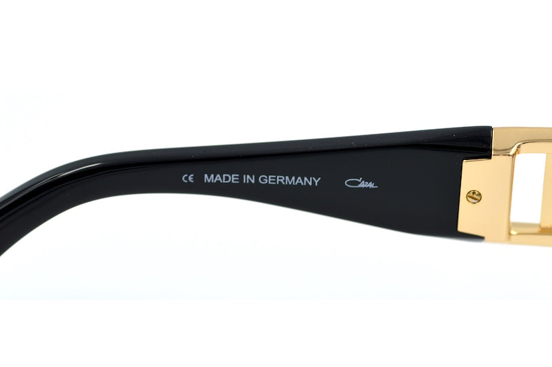 Cazal 8525 001 Women's Black Rectangular Sunglasses UK