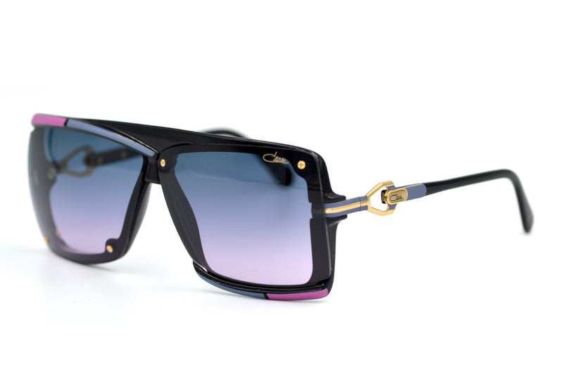 Cazal 859 001 Sunglasses pink black and purple sunglasses. 80s style Cazal Legends sunglasses. Cazal sunglasses UK.