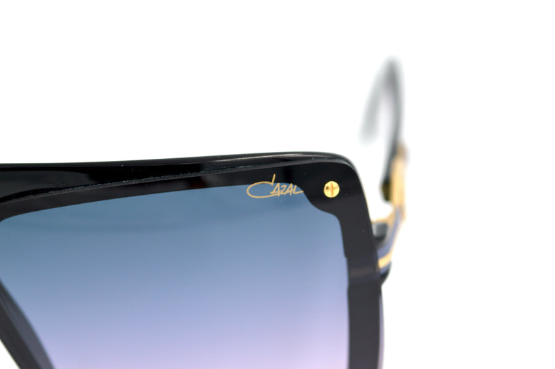 Cazal 859 001 Sunglasses pink black and purple sunglasses. 80s style Cazal Legends sunglasses. Cazal sunglasses UK.