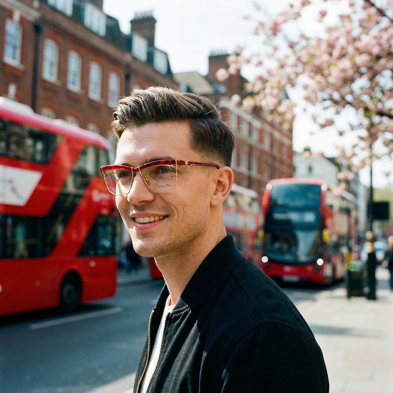 Christian Dior 2552 30 Vintage Glasses. Men's Dior glasses. Men's vintage Dior glasses. Men's designer glasses. 