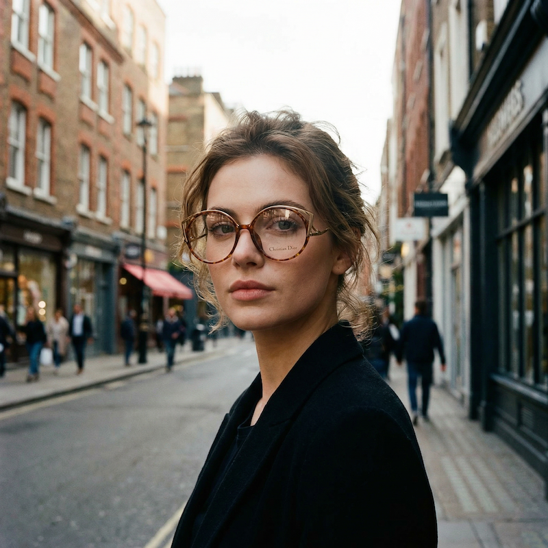 Christian Dior 2554 10 Vintage Glasses. Dior Glasses. Womens Dior Glasses. Oversized Dior Glasses. Rare Vintage Glasses. 