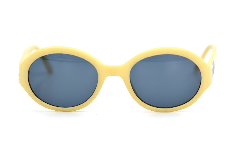 Dior 2977 women's vintage round sunglasses. Women's 60s style mod sunglasses.