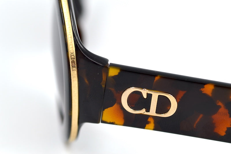 Dior Rondior womens's brown round sunglasses. Dior sunglasses. Vintage Dior sunglasses.