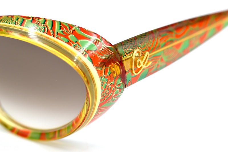 Christian Lacroix 7366 Sunglasses. Women's luxury cat-eye sunglasses.